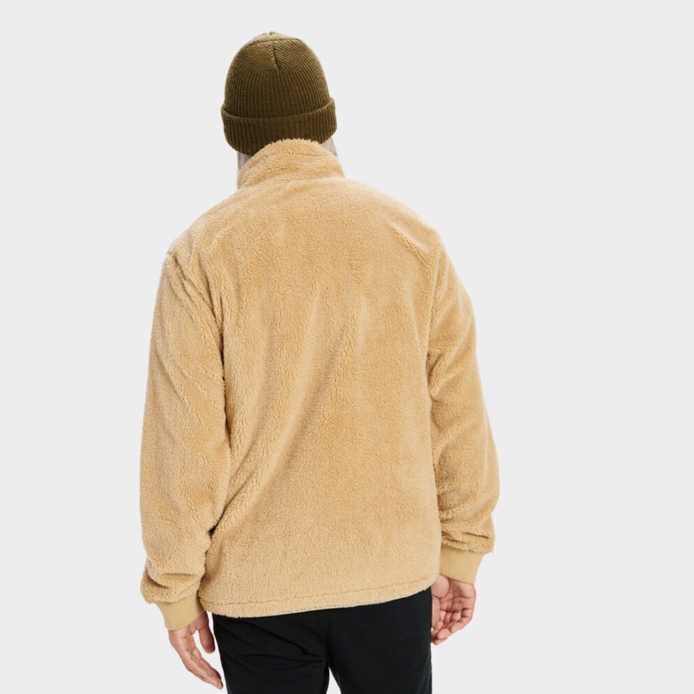 UGG Men’s Lucas Sherpa Zip Up (NWT) - Picture 3 of 6